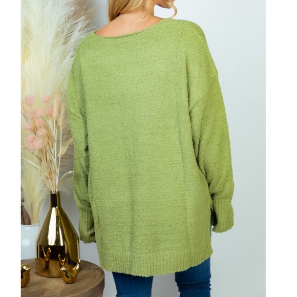V-Neck Pullover Sweater - Picture 5 of 5